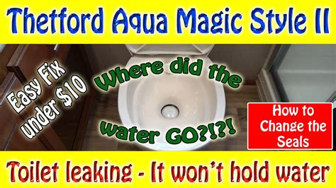 Thetford aqua magic iv troubleshooting guide
